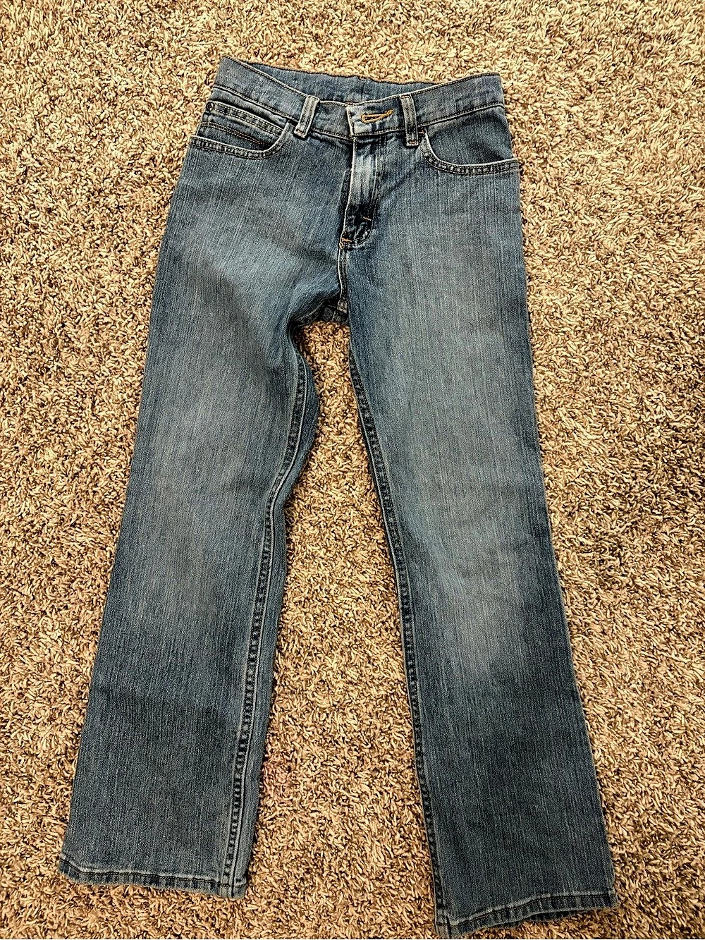 Wrangler Girls Size 12 Blue Jeans